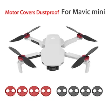 DJI Mavic mini Drone Motorový Kryt Spp protiprachová Engine Protector Hliníkové Svetlo Slip-nad Príslušenstvo 4 ks