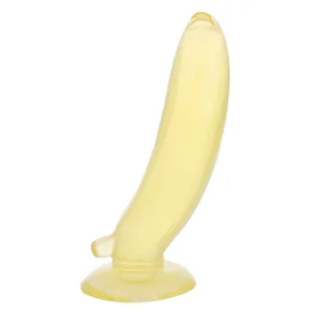 Umelý Penis Jelly Realistické Uhorky Banán Kukurica Prísavky Dildo Sexuálne Hračky Nový Príchod
