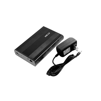 3.5 palcov IDE Pevného disku z Kazety Prípade HDD USB 2.0 Hliníkovej zliatiny Pevného Disku Krytu s Napájanie Vysokej Kvality