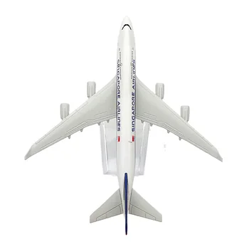 1/400 Rozsahu Lietadiel Boeing 747 Singapore Airlines 16 cm Zliatiny Rovine B747 Model Hračky pre Deti detský Darček pre Zber