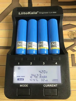 LiitoKala 18650 3,7 V 2200mA Nabíjateľné lítiové batérie, Ľahká Baterka batérie LED svetlo batérie + Špicaté
