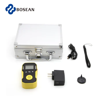 Prenosné C6H6 Plynu Detektor Alarm detetcor ABS & Grip Gumové Vodu, Prach & proti Výbuchu USB chargea 0-100ppm