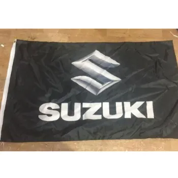 90x150CM 60x90CM suzuki Suzuki auto vlajkou cyklov motorových 3x5ft polyester banner