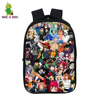 Sac Dos Dargon Loptu Batoh Bookbag Anime Vojny Hip Hop Batoh Školské Tašky pre Dospievajúcich Mochila Cestovné Naruto Laptop Backpack