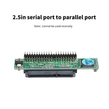 2.5 Palcový SATA na IDE Adaptér Podporu ATA HDD jednotka Pevného Disku alebo Jednotka SSD do Mužskej 44 Pin Port Prevodník (Horizontálne)