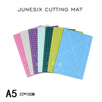 Junesix Rezanie Mat A5 Rezanie Palube Príručka Modelu Rezanie Pad Rezanie Papiera Pad Náhodné Farby