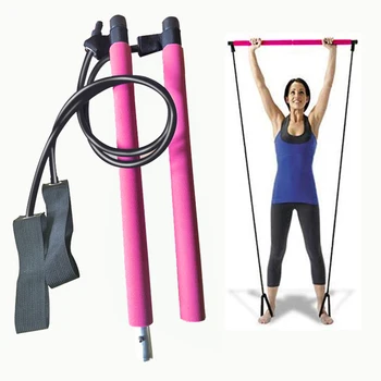 Multi-funkčné Stick s Odporom Kapela Jogy Vytiahnuť Prúty Pilates Bar pri Gym Fitness posilňovacie Cvičenie Cvičenie