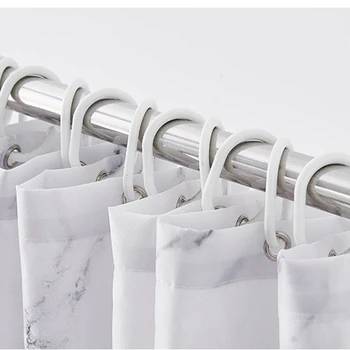 Moderný Minimalistický Mramorový Vzor Sprchový Záves Polyester Vodotesný, Multi-Veľkosť Potlače Sprchové Závesy Kúpeľňa