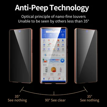Nové Robustné Kop Stojan Anti-Spy Magnetické Skla 360°Plný Kryt Pre Samsung Galaxy Note 20 Ultra 2021