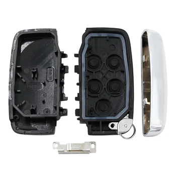 Vysoká kvalita 5 Tlačidlo Smart Key Diaľkové Tlačidlo púzdro Fob pre JAGUAR XJ XJL XF XE F typu s logom