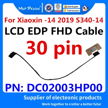NOVÉ originálne LCD LVDS OBRAZOVKE FLEX Kábel LCD EDP FHD Kábel Pre Lenovo Xiaoxin -14 2019 S340-14 IdeaPad S340 14 EL431 DC02003HP00