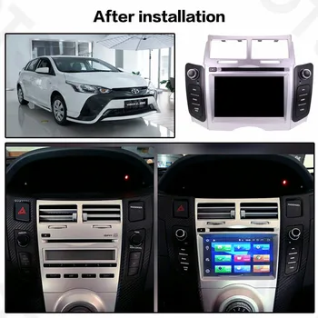 AOTSR GPS Navigáciu, Android 9 Auto DVD prehrávač videa auto hráč Stereo ISO pre Toyota Yaris 2005-2011 Android autorádia vedúci jednotky