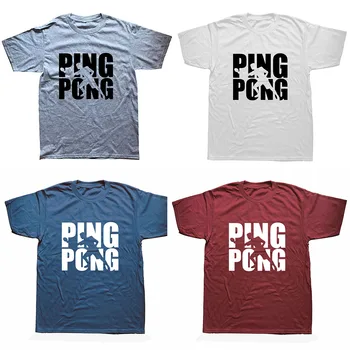 Ping Pong Hráč Zábavné Úžasné Grafické Bavlna Krátky Rukáv Vývoj Stolný Tenis, T Košele Novinka, O-Neck T-shirt