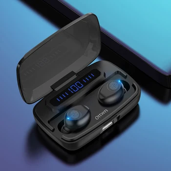Ottwn Bezdrôtové Slúchadlá Bluetooth 5.0 Bezdrôtové Slúchadlá 9D Hifi Stereo Gaming Headset pre Android IOS PC Bluetooth Slúchadlá
