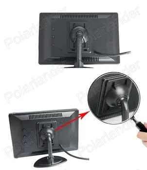 Nový Príchod 5 Palca TFT LCD Auto Backup Monitor zadná Kamera Vysokej Kvality zadnej strane priority obojsmerná AV
