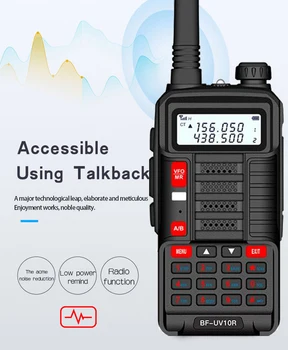 2021 Baofeng Nové Profesionálne Walkie Talkie UV 10R 30 km 128 Kanálov VHF UHF Dual Band Dve Cesty CB Ham Rádio Baofeng UV-10R