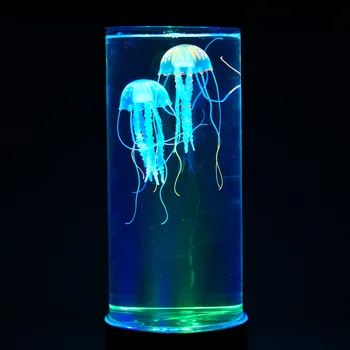 LED Medúzy Lávové Lampy Farebné Spálňa Nočné Svetlo Simulácia Medúzy Akvárium Nádrž Svetlo Pre Domáce Kancelárie Krytý Dekor