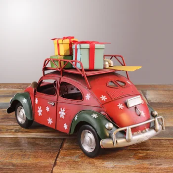 Retro Žehlička na VW Chrobák Model autíčka Vintage Model Auta, Dekorácie Tvorivé Vianočné tvorivé Dieťa Auta Diecasts Hračky