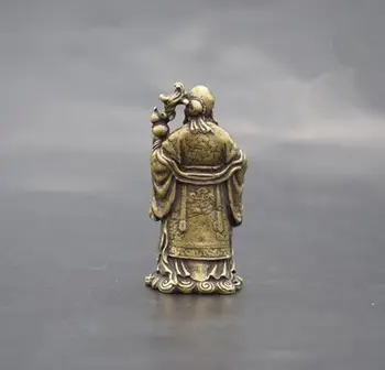 Zber archaize mosadz dlhovekosť Buddha malé socha