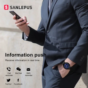 SANLEPUS 2020 NOVÉ Inteligentné Hodinky Fitness Náramok Muži Ženy Smartwatch Šport Srdcového tepu Vodotesný Pre Android Apple Xiao