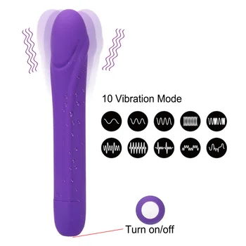 VATINE 10 Rýchlosť Sex Produktov G Mieste Kúrenie Vibrátor Stimulácia Klitorisu AV Čarovná Palička Sexuálne Hračky pre Ženy