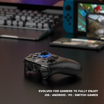 Multi-platformový Bluetooth Wireless Mobile Controller GameSir T4 Pro Gamepad pre Nintendo Prepínač Apple Arkády a Pfi Hry