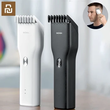 Pôvodné Youpin ENCHEN strojčekov na strihanie Vlasov pre Mužov Profesionálne Nožnice USB Spoplatnené Elektrické Hair Clipper Dospelých, Deti Hairdress Nástroje