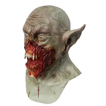 Halloween Kostým Party Kurten Demon Strašidelné Zombie Upír Maska
