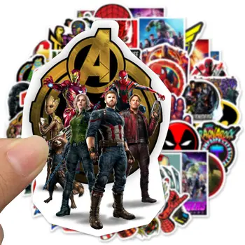 50 Kusov neopakovacie Avengers Série Graffiti Nálepky Kufor Notebook Termosky Nepremokavé Nálepky
