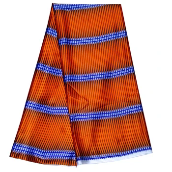 Africké Ankara Tkaniny Vysokej Kvality Prúžok 5 metrov Textílie Na spoločenské Šaty
