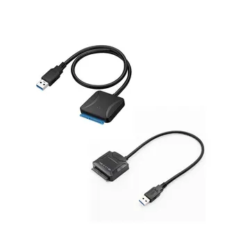 USB3.0 Easy Drive Line SATA Zase USB 3.0 Pevný Disk, Kábel na Prenos údajov 2.5/3.5 Palcový Pevný Disk Univerzálny Data Line 12V Napájanie
