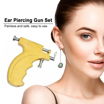 Bezpečnosť Steriled Ear Piercing Zbraň Set Professional Ucha, Nosa Pupka Piercing Zbraň Kit Set Ear Piercing Marker Pero Make-Up Nástroje