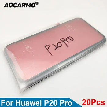 Aocarmo 20Pcs/Veľa Pre Huawei P20 Pro / P20Plus CLT-AL01 Zadný Rám Kryt Batérie Lepidlo Zadné Dvere Nálepky Lepidlo Pásky