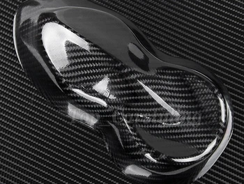 Vysoká Kvalita 6D Uhlíkových Vlákien Čierna 4D textúra auto zábal vinylové nálepky reálne caron vzhľad 1.52x20m/rolka s Bubliny Zdarma