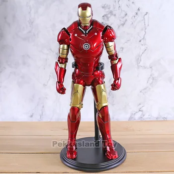 Iron Man Mk III MK 3 Avengers Koncovka 1/6. Rozsahu PVC Akcie Obrázok Zberateľskú Model Hračka