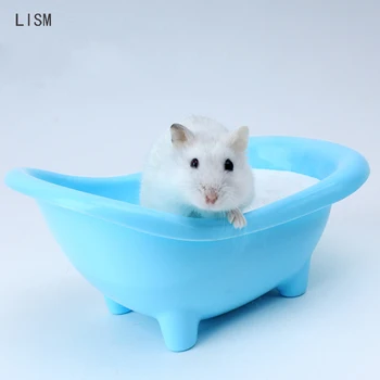Pet Myši Kúpanie Vaňou Morča Plastová Vaňa Škrečkov Kúpanie Hračky Little Pet Kúpeľňa Dodávky Pet Potkan Príslušenstvo