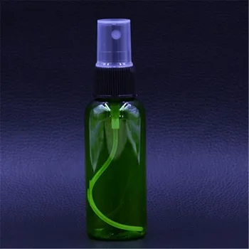50 ml pink jasné, jantárová zelená Plastové Fľaše Jemné Hmlu parfum prenosné fľaše spreji kozmetické kontajnerov fľaša na vodu