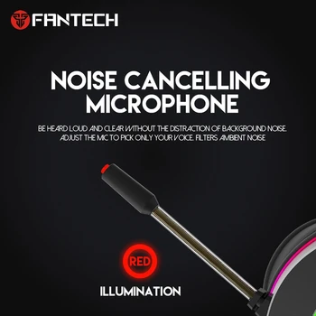 FANTECH HG23 Prispôsobiť Slúchadlá s Octane 7.1 RGB USB Len Káblové Herné Headset chrániče sluchu pre PC a PS4 Herné Slúchadlá