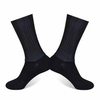Nový Anti-Slip Silicone Lete Aero Ponožky Whiteline Cyklistické Ponožky Mužov Požičovňa Športových Beží Cyklistické Ponožky Calcetines Ciclismo