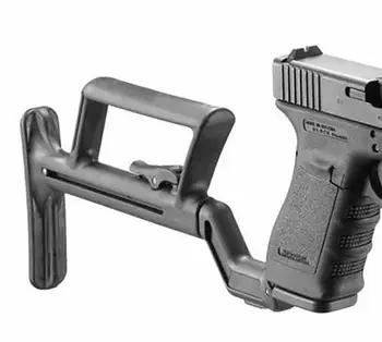 Taktické Glock Konverzie Stability Rukoväť Podporu Buttstock na Karabína pre Glock 17/18/19 Lovecké zbrane Príslušenstvo