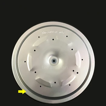 Elektrický tlakový hrniec disk vnútorný kryt zásobníka Veko Hliníkový plech pevné gumové prsteň príslušenstvo sporák kryt