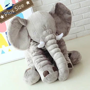 NarwalDate Iny Cute Elephant Objať Vankúš Plus Veľkosti pre Dieťa, Dojčenská Deti Spať Mate Plyšové Hračky Pregancy U Shape Vankúš Dieťa Darček