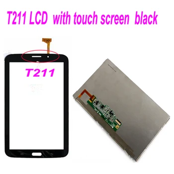 T2105 LCD pre Samsung Galaxy Tab 3 7.0 T210 3G SM-T210 T211 SM-T211 Wifi Verzia LCD Displej Dotykový Displej Digitalizátorom. Montáž