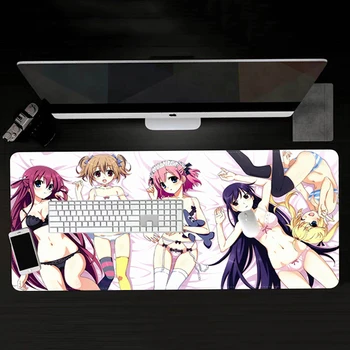 MaiYaCa Dievča Sexy Zadok s Mačka Prispôsobené MousePads Počítač, Notebook Anime Mouse Mat, Speed/Kontrolu Verzia Veľké Herné Podložka pod Myš