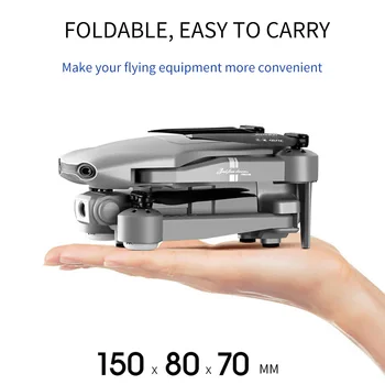 NOVÉ Mini Drone S Kamerou 1080P 4K GPS, WiFi FPV Rc Vrtuľníkom 25 Minút Profesional Quadrotor širokouhlý Dual Camera