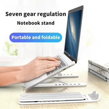 Prenosný Notebook Stojan, Skladací Podporu Základne Notebook Stojan Pre Macbook Pro Lapdesk Počítač, Notebook Držiteľ Chladenie Nosník, Podstavec