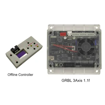 3 Os GRBL CNC Laser Systém Kontroly 1.1 f a Offline radič Router/Laser Rytec riadiacej Dosky Port USB Radič Karty