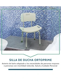 OrtoPrime pre sprchovacie stoličky ortopedické-Stolica s Respaldo-up sedadla wc kúpeľ pre sprcha nastaviteľná výška-model Atény