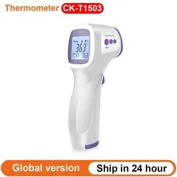 Globálna Verzia Infračervené Termometro Non-kontakt Domácnosti Presnosť Dieťa Lekárske Automatické Elektronické Presné Thermograph