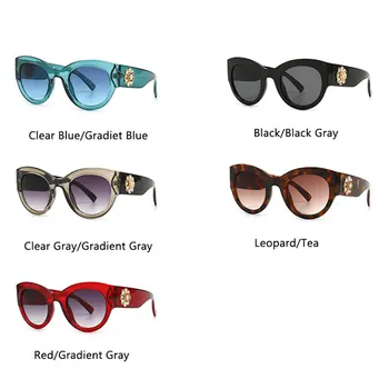 Nové 2020 Vintage Dámy Mačka Očí, Slnečné okuliare, Ženy, Luxusné Crystal lístky Slnečné Okuliare UV400 Transparentné, Čierne Odtiene Okuliare